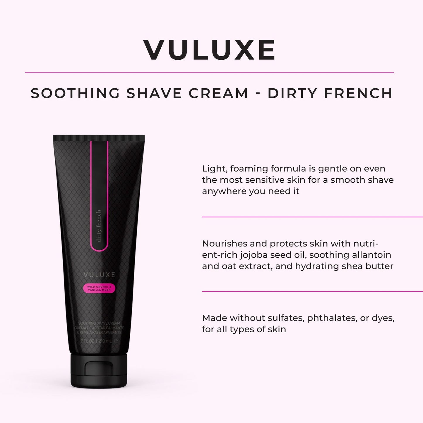 Vuluxe Shaving Cream - Dirty French