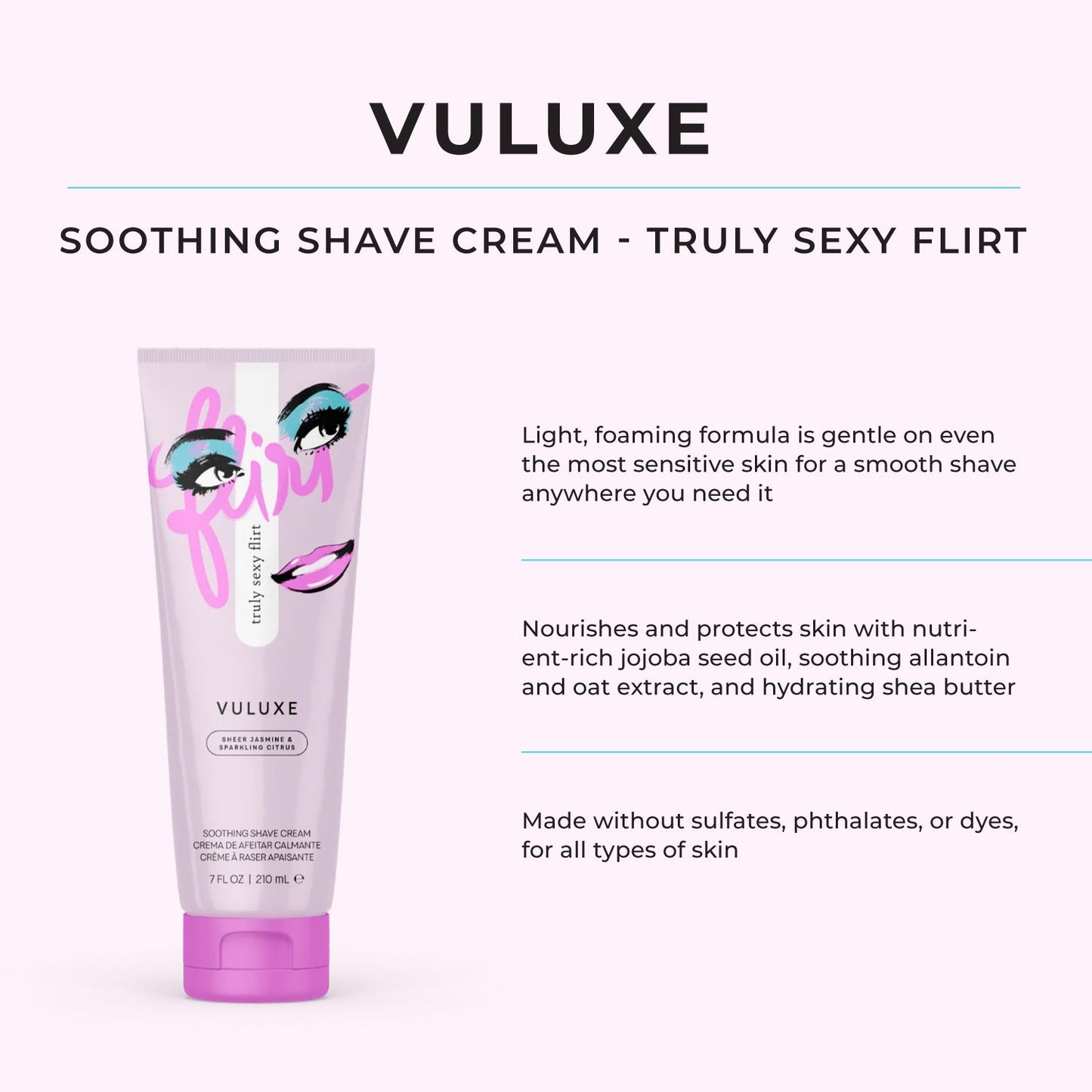 Vuluxe Shaving Cream - Truly Sexy Flirt