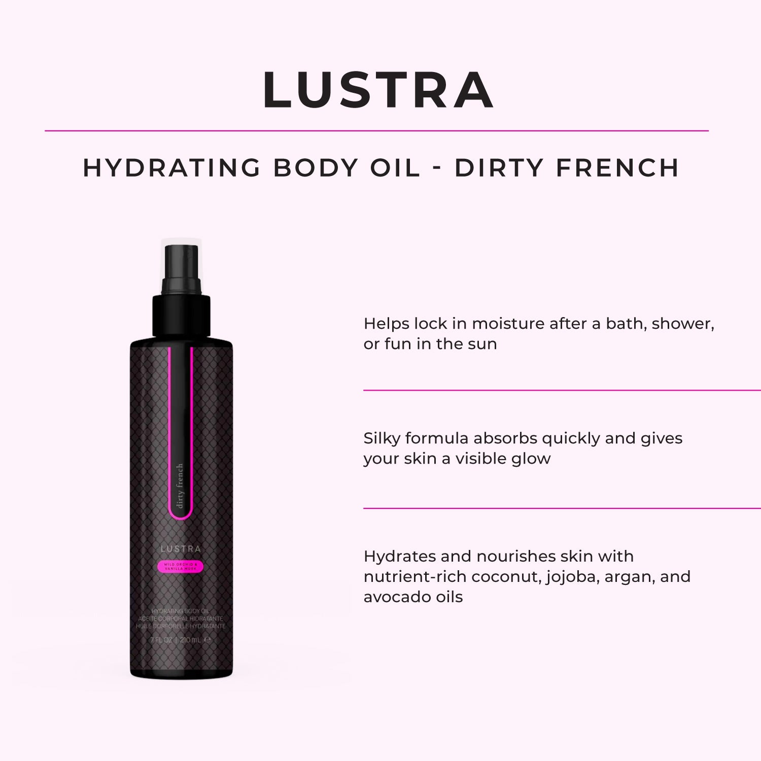 Lustra Hydrating Oil - Dirty French