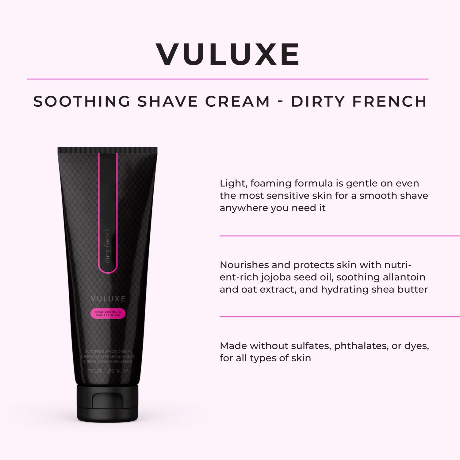 Vuluxe Shaving Cream - Dirty French