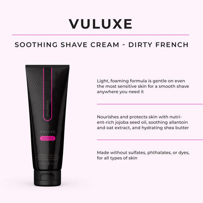 Vuluxe Shaving Cream - Dirty French